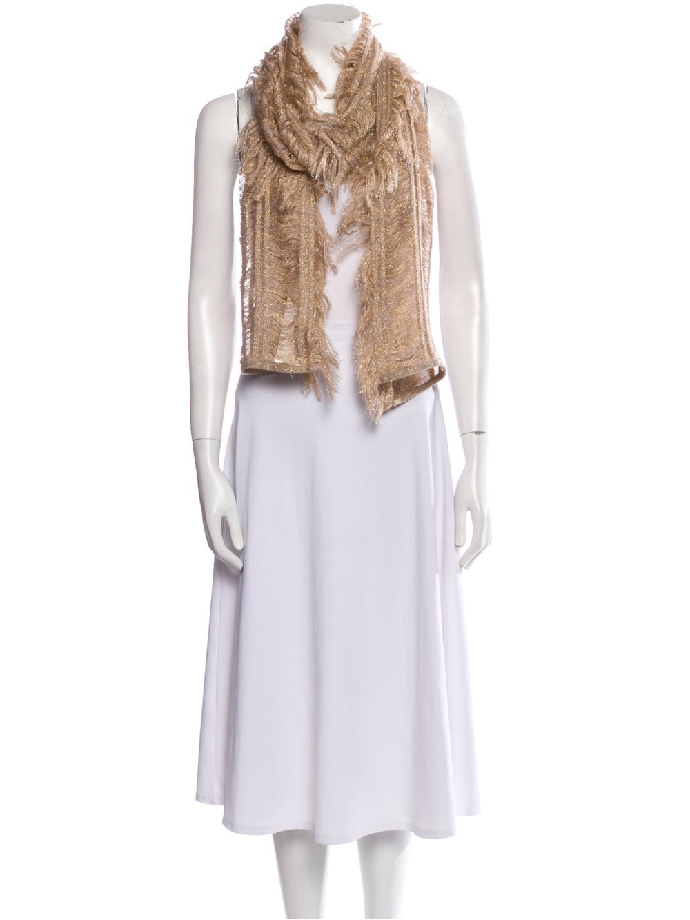 Women’s Missoni Gold Metallic Scarf